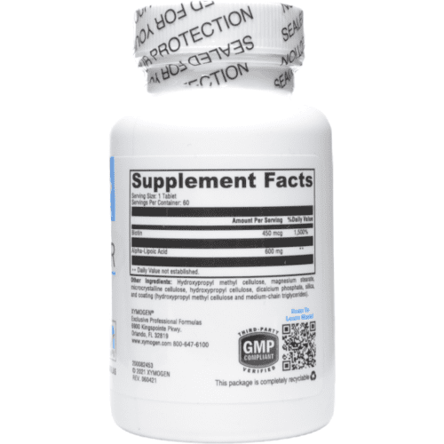 Alamax CR Xymogen 60 Tablets Ingredients