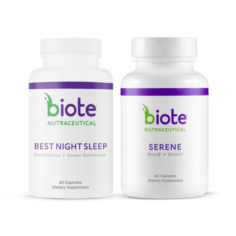 Biote Relax and Recharge Bundle Best Night Sleep Serene