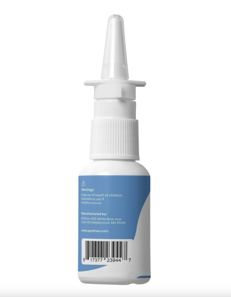 Iota Carrageenan Nasal Spray Side 2