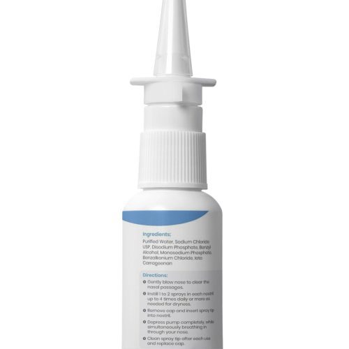 Iota Carrageenan Saline Nasal Spray Side 1