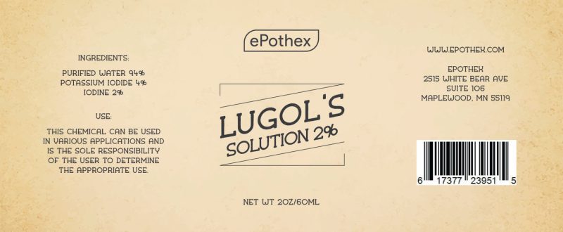 Lugols 2 percent 60