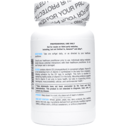 Xymogen D3 5000 90 Softgels directions