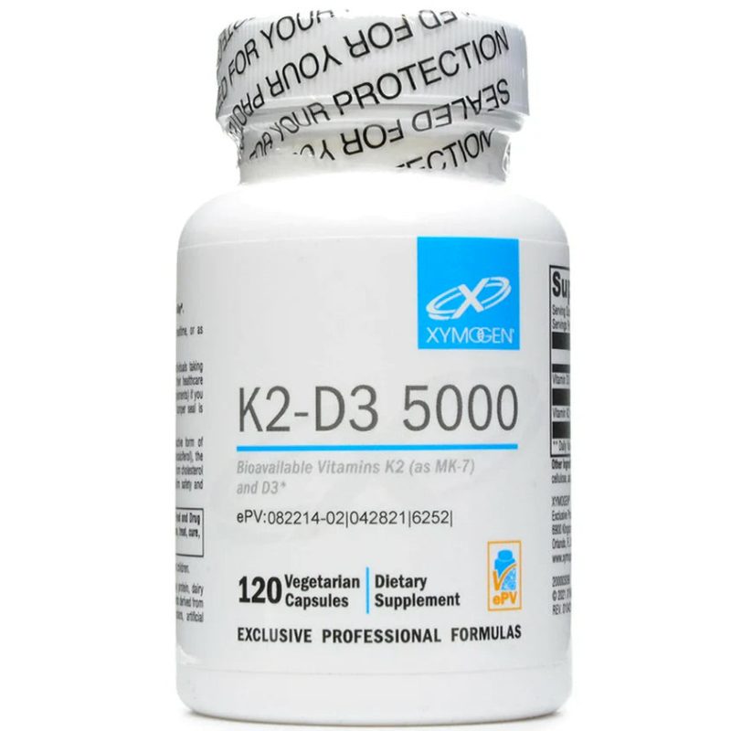 Xymogen k2 d3 5000 120 capsules