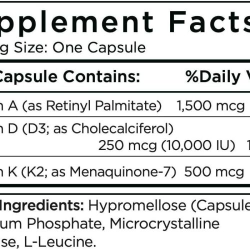 biote adk10 product label